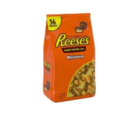 Reeses Miniaturas de Chocolate con Leche y Mantequilla de Maní 1.58 kg